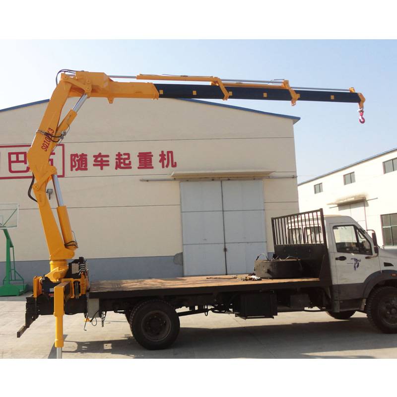 10t Hydraulic Arm Crane Lift Boom For Trucks Small Manufacturer