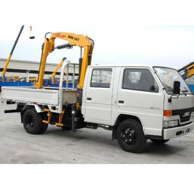 2 Ton Small Mini Hydraulic Knuckle Boom Crane Truck